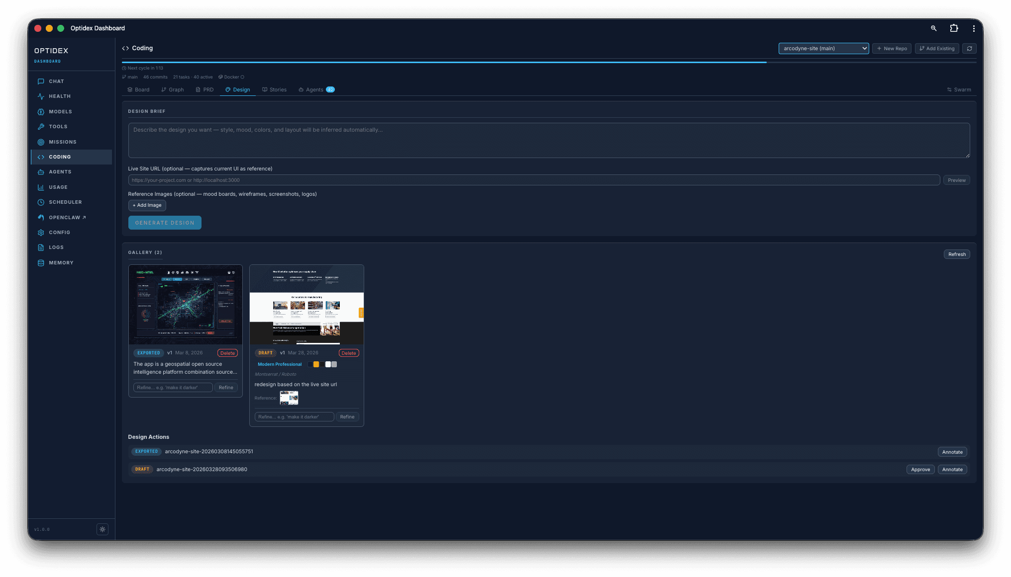 Optidex Design Studio